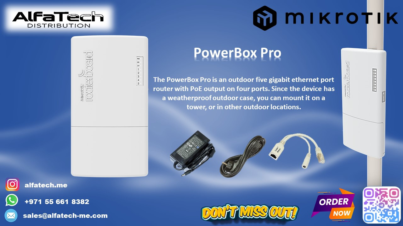 Reliable Outdoor Networking with MikroTik PowerBox Pro