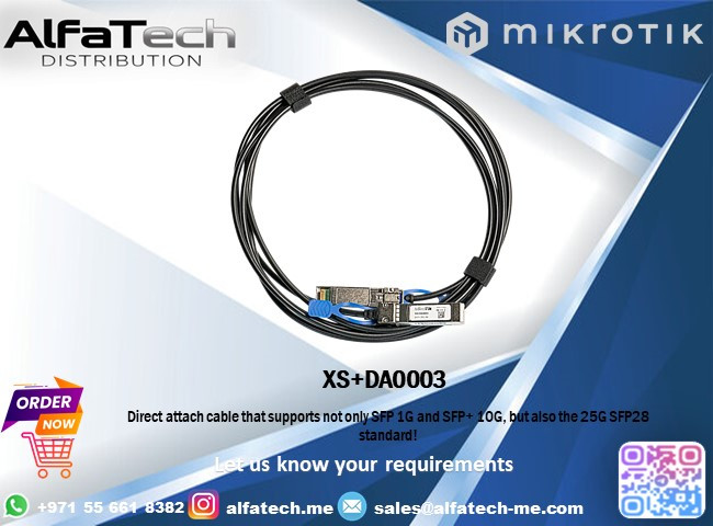 High-Speed 10Gbps Networking with MikroTik XS+DA0003
