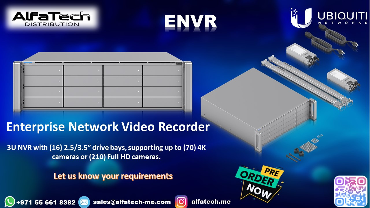 Enhancing Surveillance Efficiency with Ubiquiti ENVR