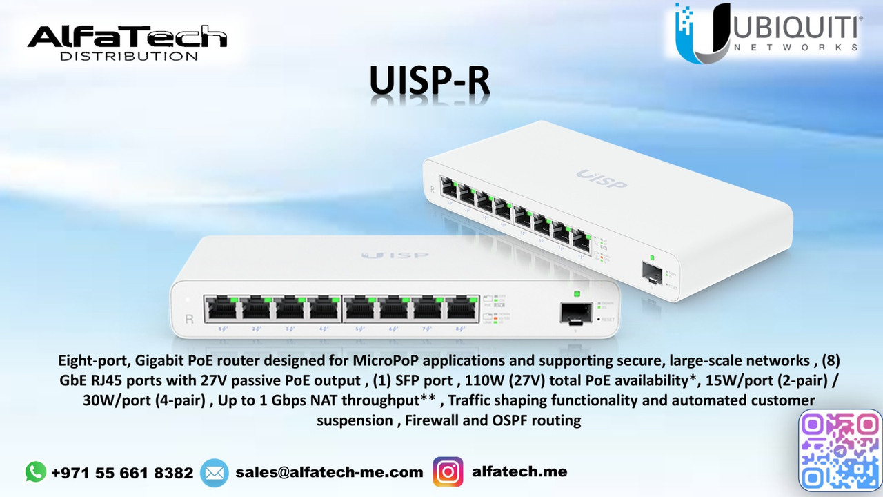 Powering MicroPoPs with the Robust Ubiquiti UISP-R