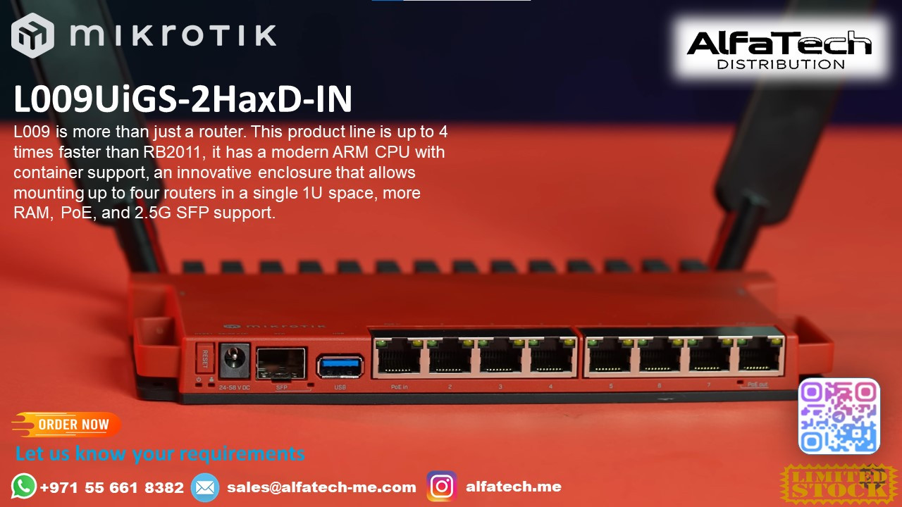 Upgrading Branch Networks with MikroTik L009UiGS-2HaxD-IN