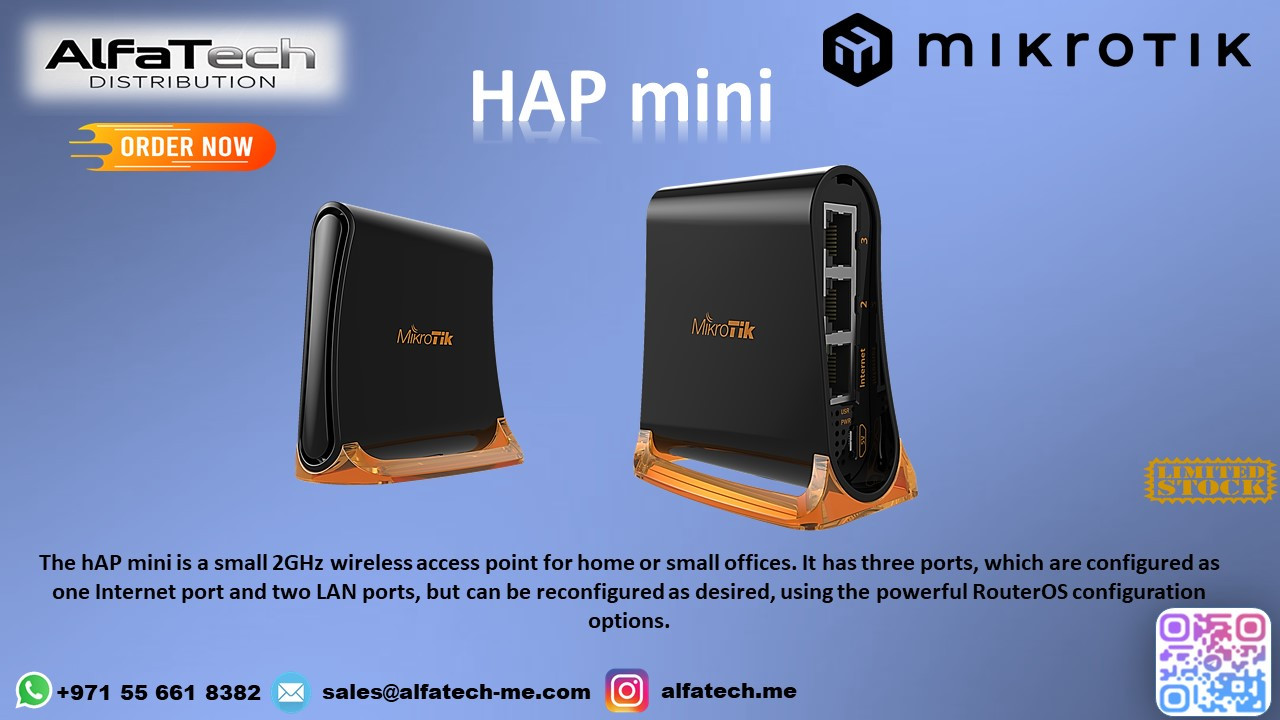 Compact Networking with MikroTik hAP mini