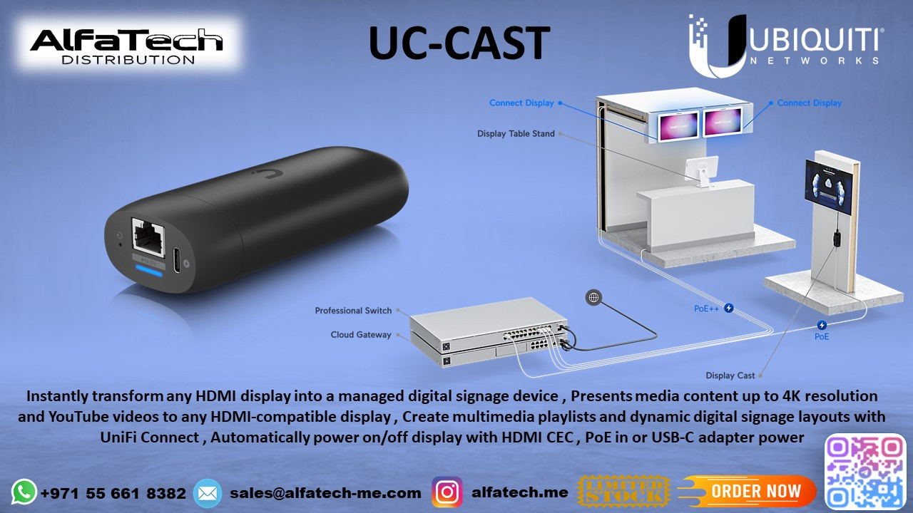 Enhancing Enterprise Wi-Fi with Ubiquiti UC-CAST