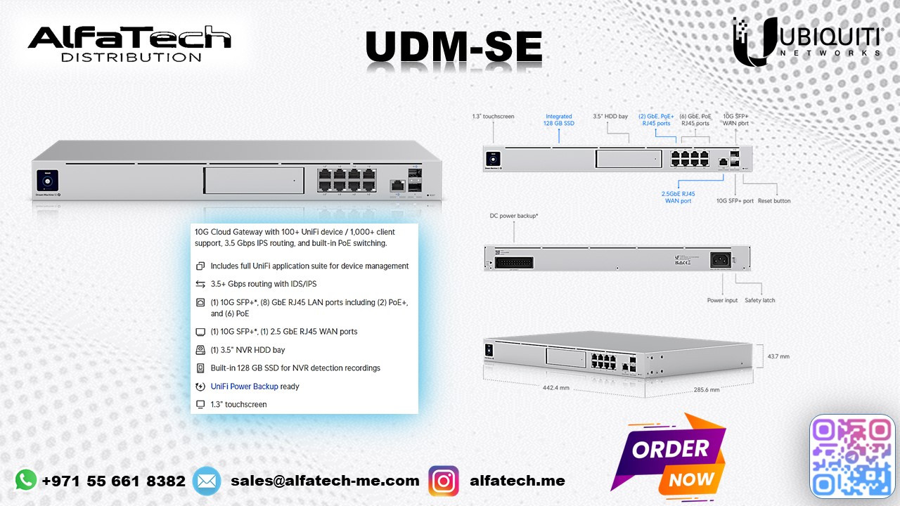 Seamless Smart Home Networking with Ubiquiti UDM-SE