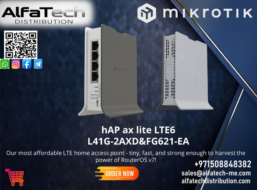 Affordable LTE Connectivity for Urban Startups – MikroTik hAP ax lite LTE6 Powers Small Office Networks