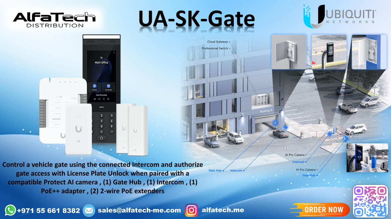Smart & Secure Gate Control with UA-SK-Gate