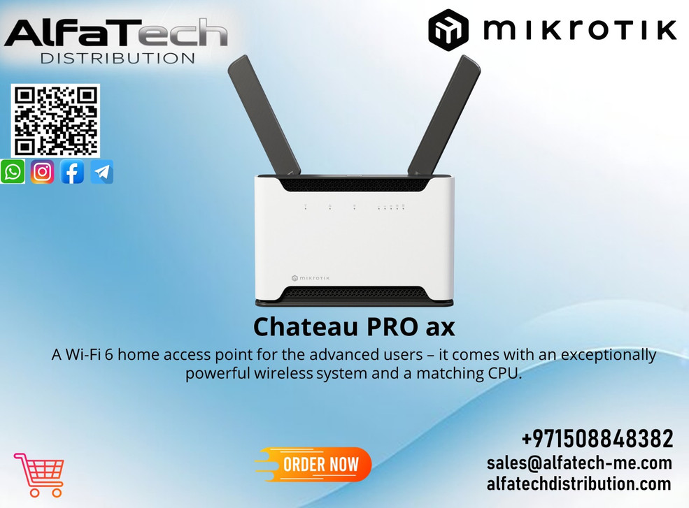 Empowering Remote Work with Mikrotik CHATEAU PRO AX