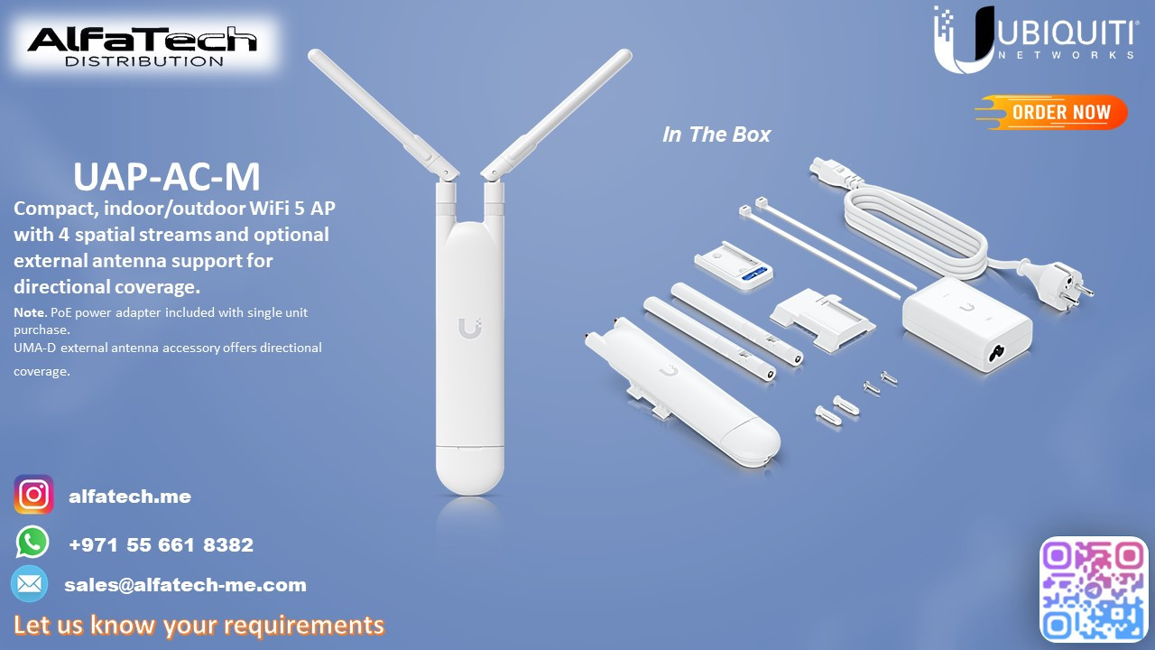 Ubiquiti UAP-AC-M – Versatile Outdoor Mesh Access Point with Dual-Band AC Performance