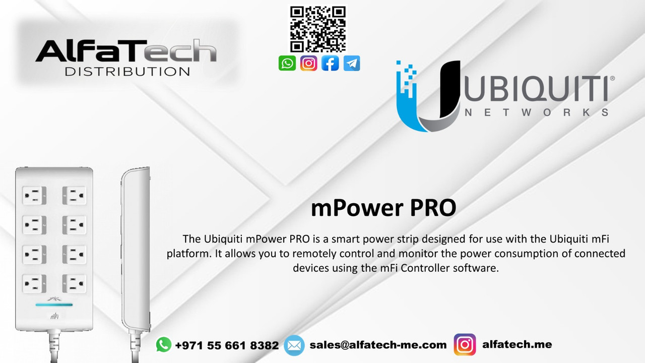Intelligent Power Management with the Ubiquiti mPower PRO