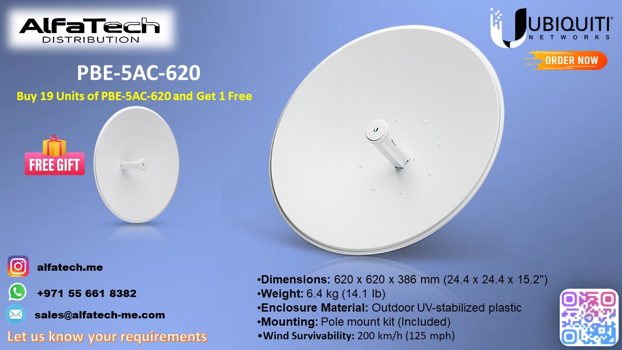 Expanding Rural Connectivity with Ubiquiti PBE-5AC-620
