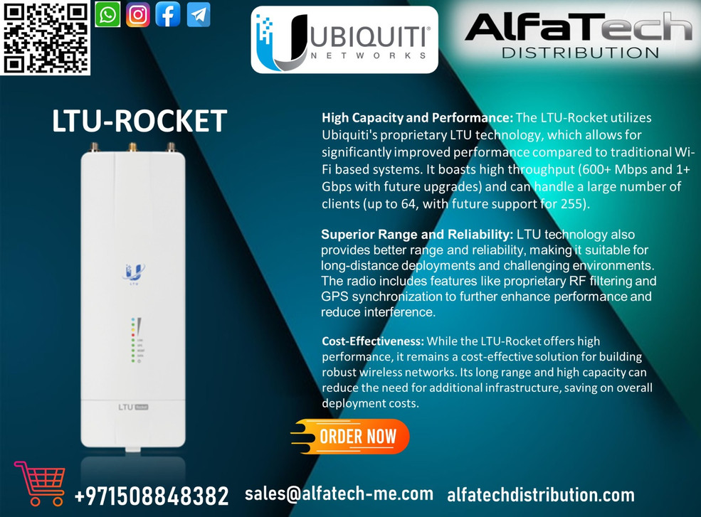 Rural Broadband Revolution with LTU-ROCKET – Scalable, High-Capacity Wireless Connectivity