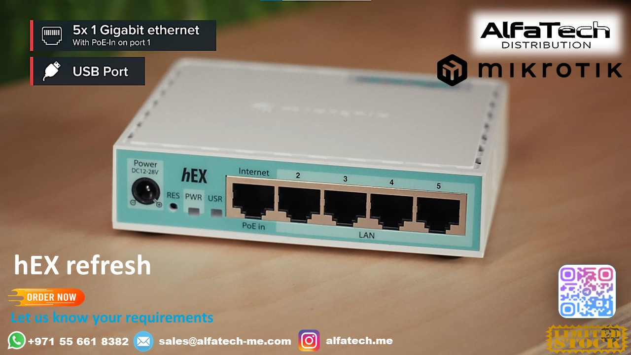 Elevating Network Performance with the MikroTik hEX Refresh