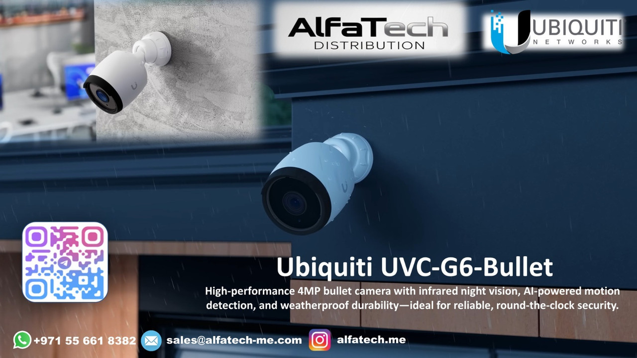 High-Performance Outdoor Surveillance with UVC-G6-Bullet
