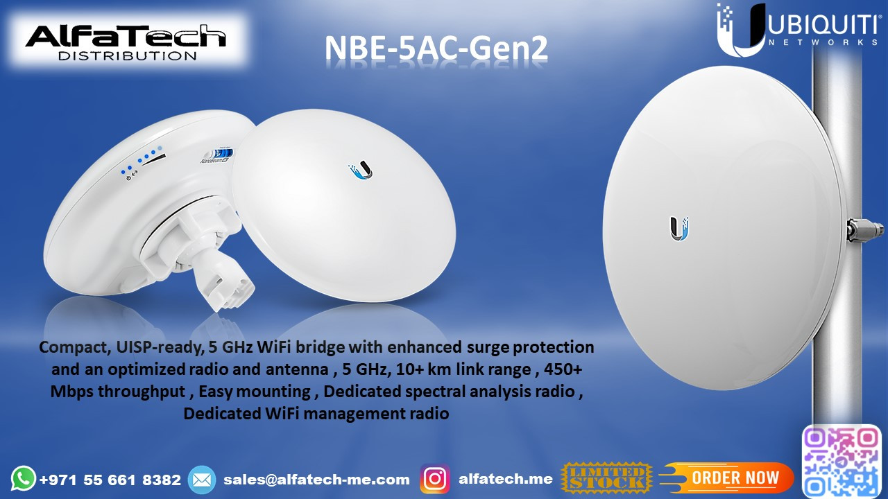 Reliable Wireless Connectivity with Ubiquiti NBE-5AC-Gen2