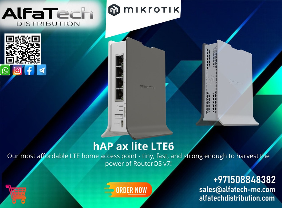 Affordable LTE Connectivity for Urban Startups – MikroTik hAP ax lite LTE6 Powers Small Office Networks