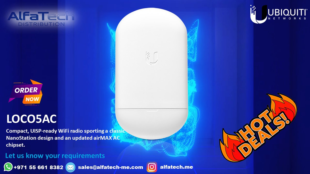 Enhance Wireless Connectivity with Ubiquiti NanoStation loco5AC