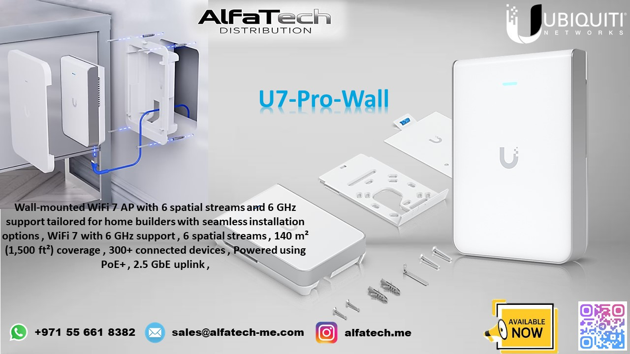 Next-Generation WiFi with Ubiquiti U7-Pro-Wall