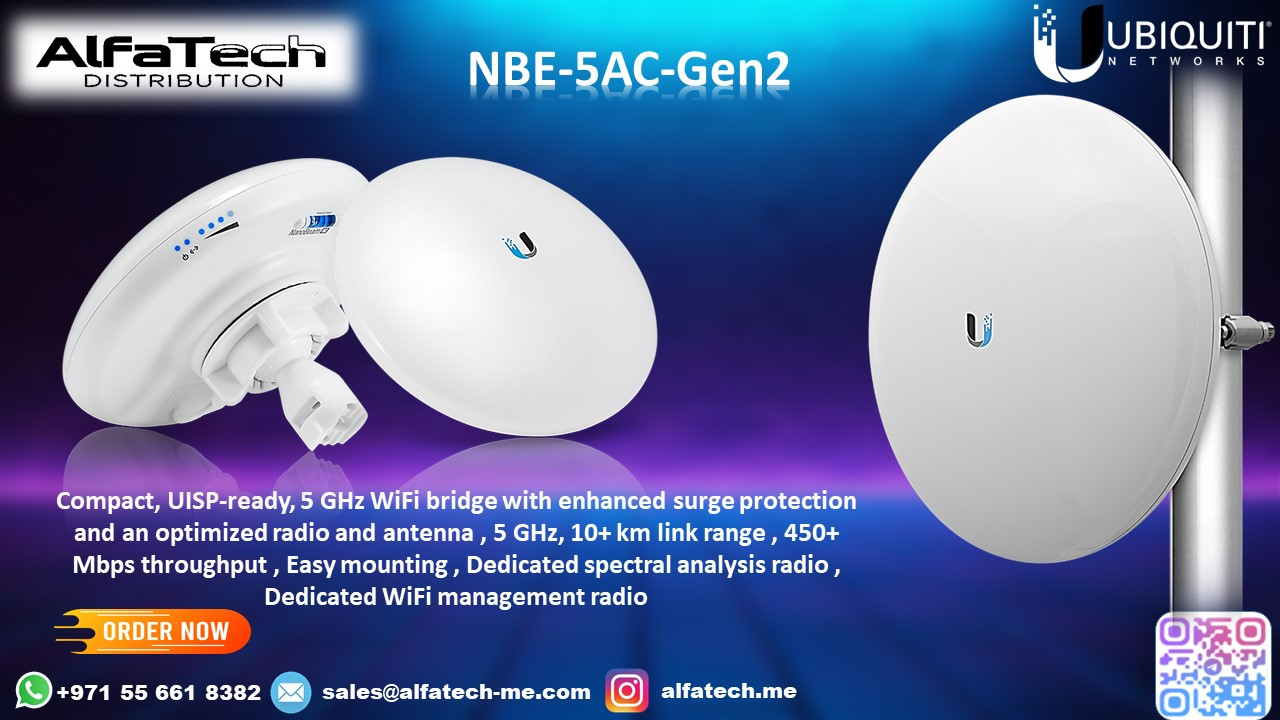 Reliable Wireless Connectivity with Ubiquiti NBE-5AC-Gen2