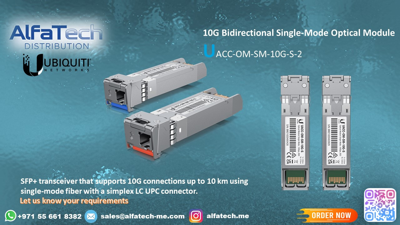 10G Bidirectional Single-Mode Optical Module – UACC-OM-SM-10G-S-2