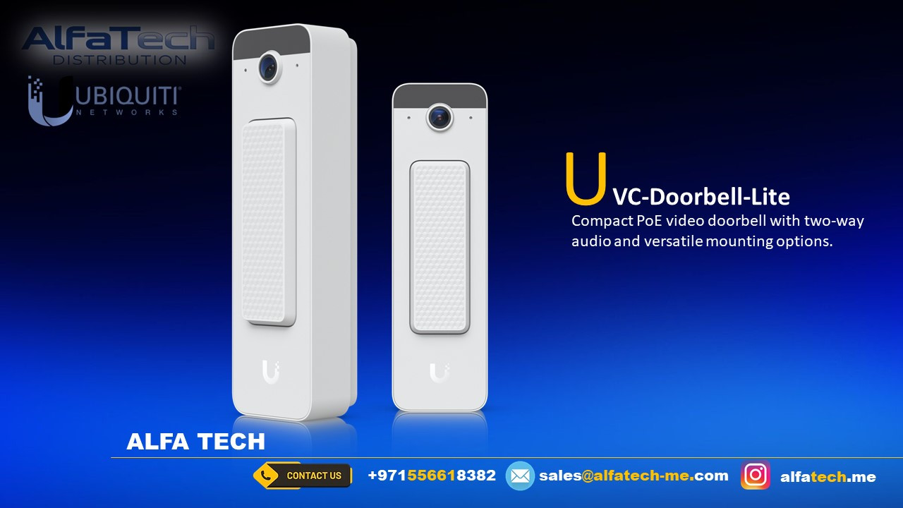 UVC-Doorbell-Lite-W – Smart Video Doorbell for Enhanced Home Security