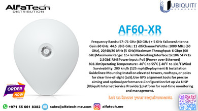 Expanding High-Speed Wireless Backhaul with Ubiquiti AF60-XR
