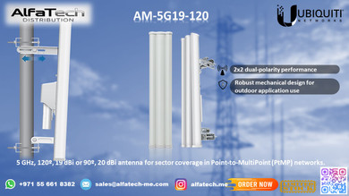 Expanding Wireless Coverage with Ubiquiti AM-5G19-120
