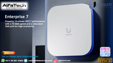 Next-Gen Wi-Fi 7 Performance with Ubiquiti Enterprise 7 Series (U7)