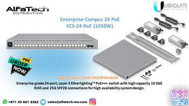 Ubiquiti ECS-24-PoE: Power and Performance in a Managed Switch for Seamless Network Expansion