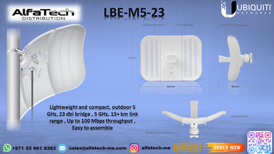 Reliable Long-Range Wireless Connectivity with Ubiquiti LiteBeam M5-23