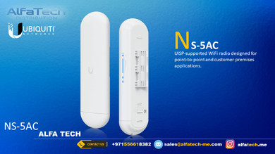 Ubiquiti NanoStation AC (NS-5AC) – High-Performance Outdoor Wireless Bridge for Reliable Connectivity