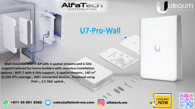 Next-Generation WiFi with Ubiquiti U7-Pro-Wall