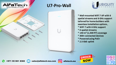 Next-Generation WiFi with Ubiquiti U7-Pro-Wall