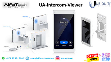 Ubiquiti UA-Intercom-Viewer: Smart Video Intercom Display for Secure Access Management