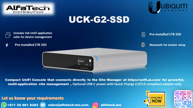 Unlock Seamless Connectivity and Advanced Features with the Ubiquiti UCK-G2-SSD: The Ultimate Cloud Controller Solution