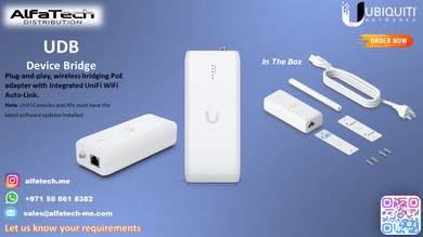 Ubiquiti Device Bridge (UDB) – Effortless Wireless Bridging with UniFi WiFi Auto-Link