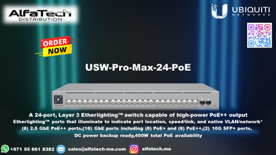 Powering Enterprise Networks with Ubiquiti USW-Pro-Max-24-PoE