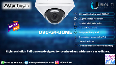 Enhanced Surveillance with Ubiquiti UVC-G4-DOME