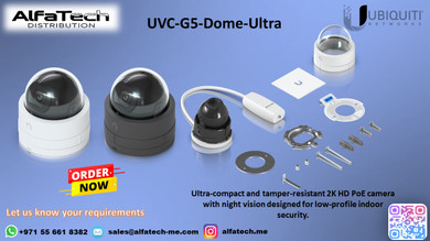 Enhanced Surveillance with Ubiquiti UVC-G5-Dome-Ultra