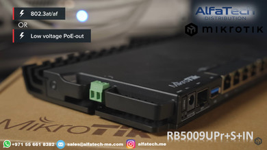 High-Performance Power and Networking with MikroTik RB5009UPr+S+IN