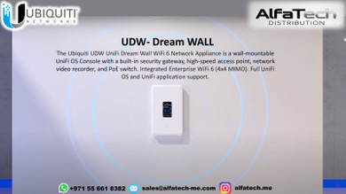 Ubiquiti UDW Dream Wall: The Ultimate Solution for Smart, Seamless Home Integration