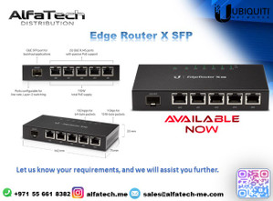 Ubiquiti ER-X-SFP: Cost-Effective, High-Performance Router for Reliable Network Management
