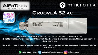MikroTik GrooveA 52 ac: Compact and Versatile Wireless Solution for Outdoor Connectivity