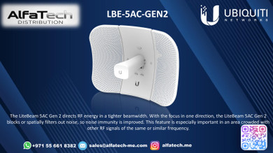 Ubiquiti LBE-5AC-Gen2: High-Performance LiteBeam for Long-Range Wireless Connectivity