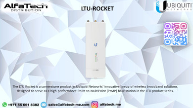 Ubiquiti LTU-Rocket: High-Performance LTU Base Station for Scalable Point-to-Multipoint Networks