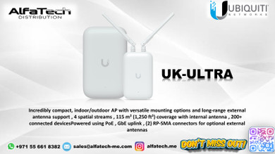Ubiquiti UK-ULTRA: High-Performance Wi-Fi 6E Access Point for Ultimate Connectivity