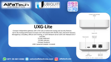 Ubiquiti UXG-Lite: Compact and Powerful UniFi Next-Gen Gateway