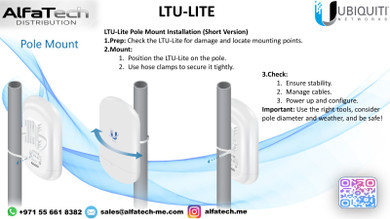 LTU-Lite Pole Mount Installation Guide