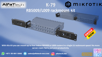 Optimizing Network Efficiency with the RB5009/L009 Rackmount Kit (K-79)
