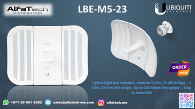 Reliable Long-Range Wireless Connectivity with Ubiquiti LiteBeam M5-23