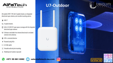 Enhanced Outdoor Wi-Fi with Ubiquiti U7-Outdoor